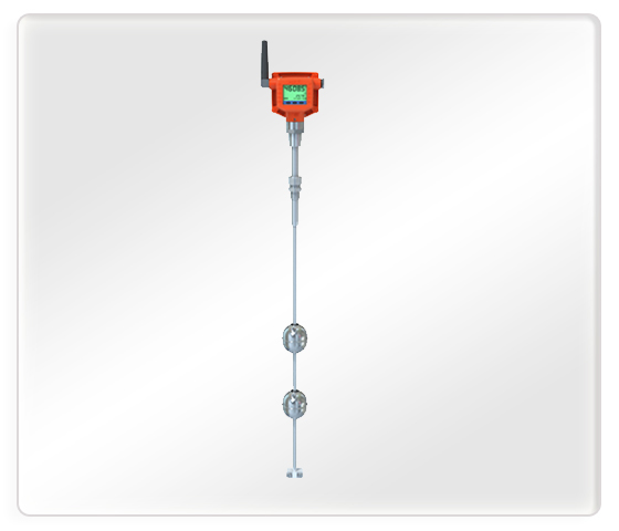 无线顶装式磁致伸缩液位计(硬杆)ACL-Z